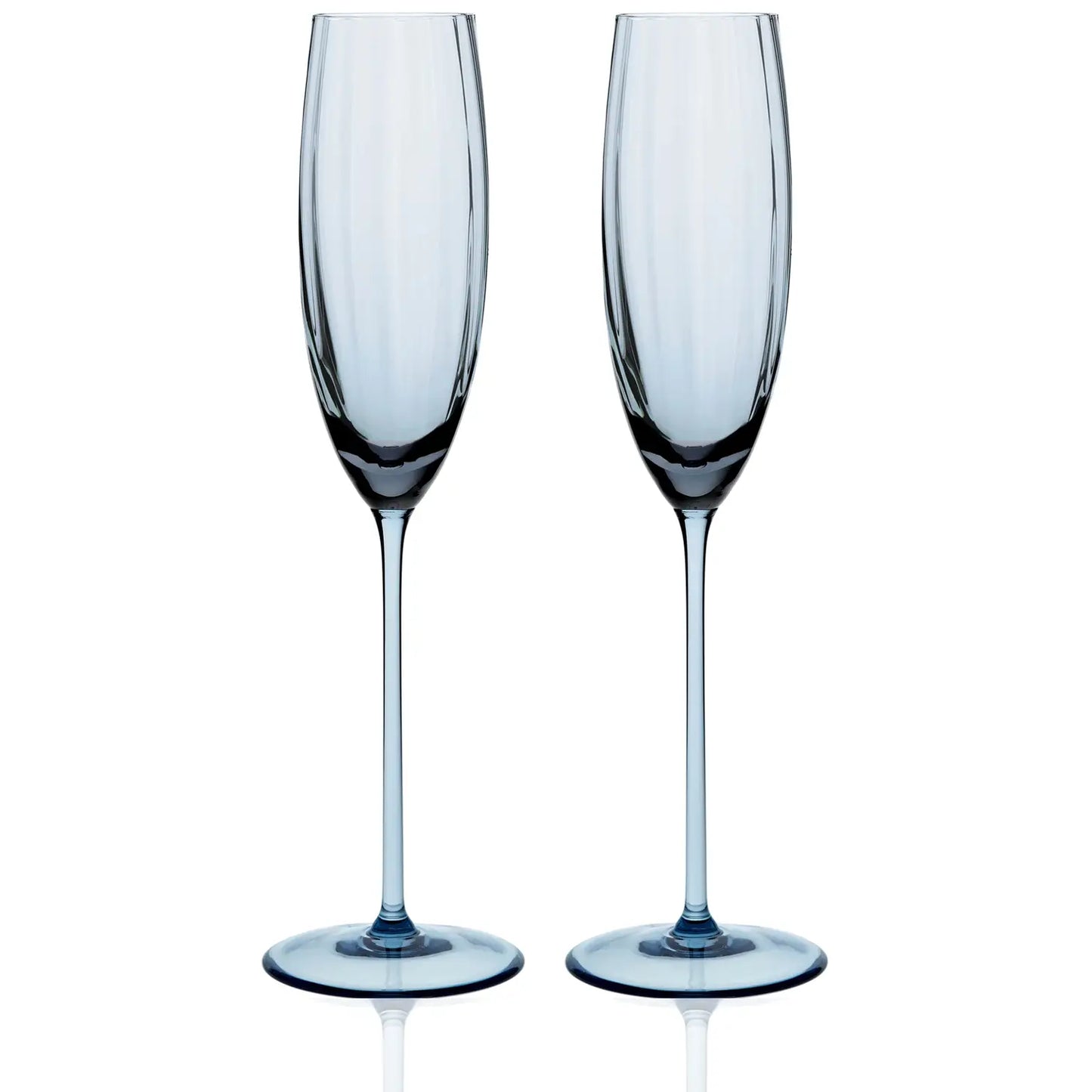 Quinn Champagne Flute Glasses Set of 2