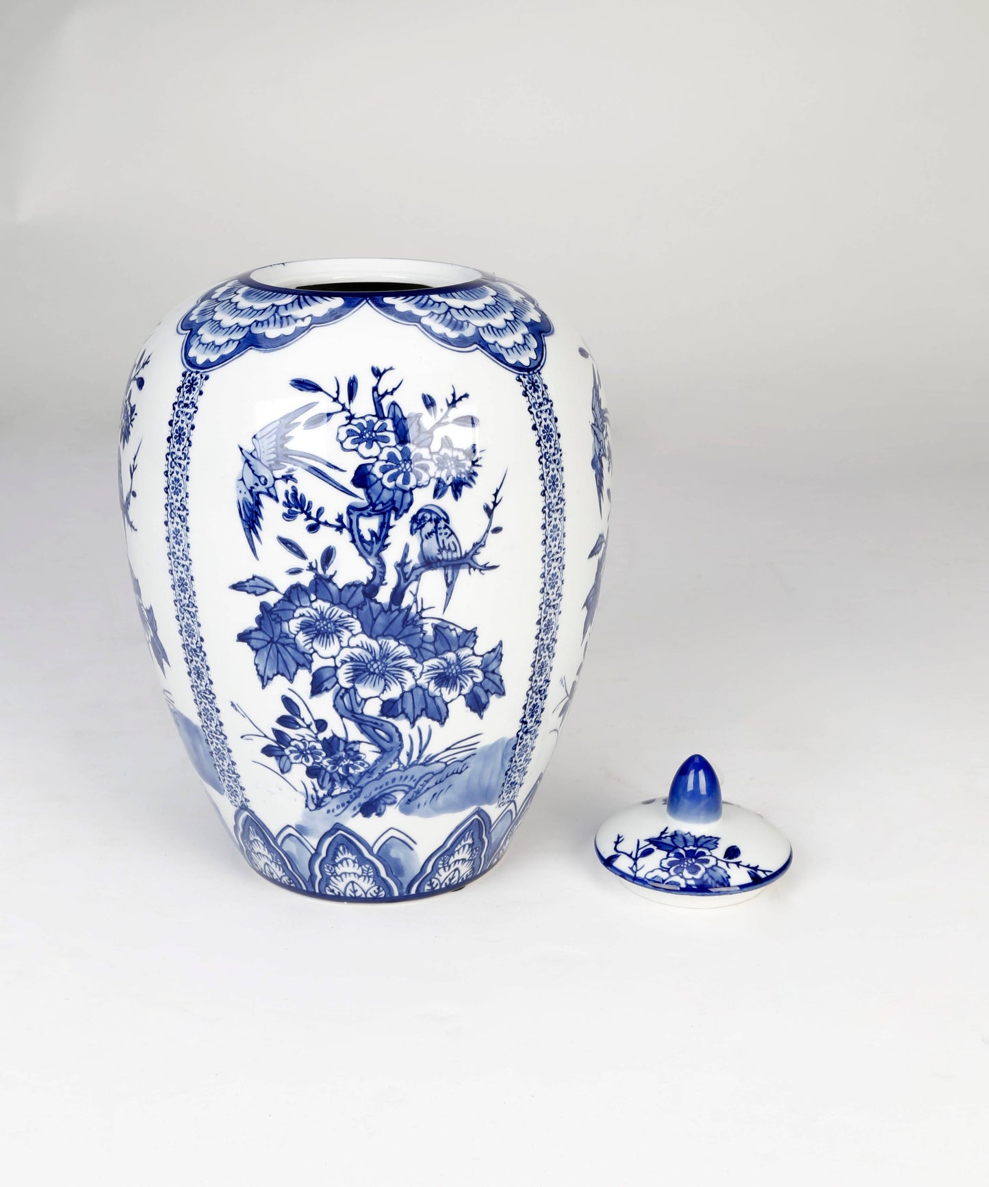 Blue and White Ginger Jar