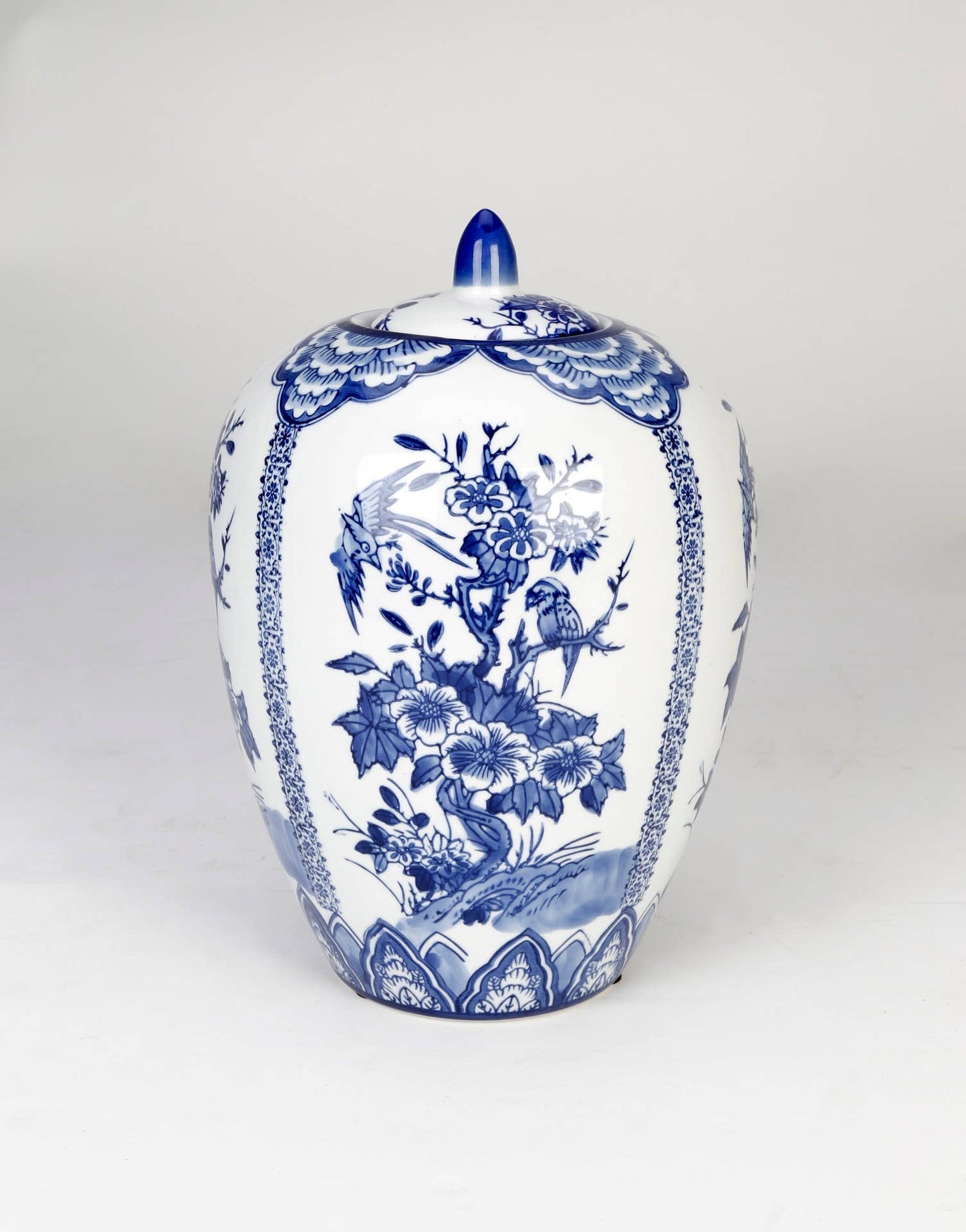 Blue and White Ginger Jar