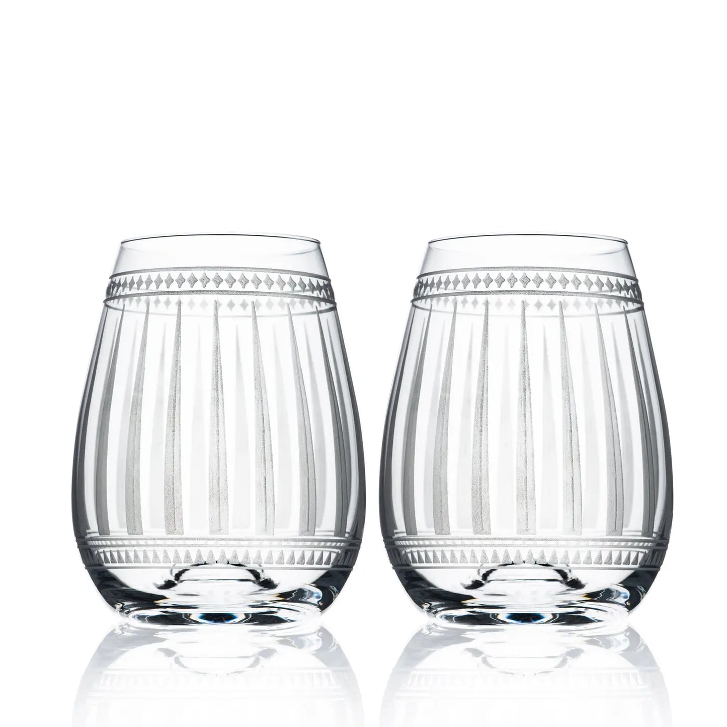 Marrakech Stemless Wine Glasses Set of 2