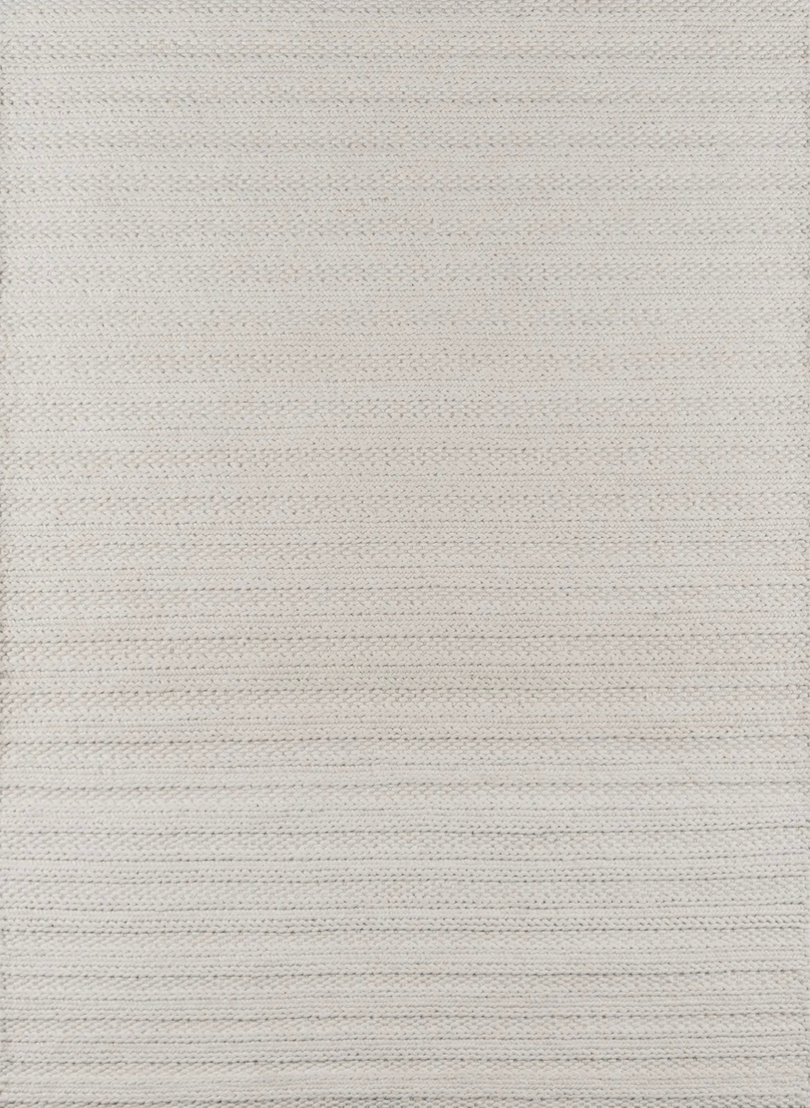 Ivory Textured Stripe Area Rug