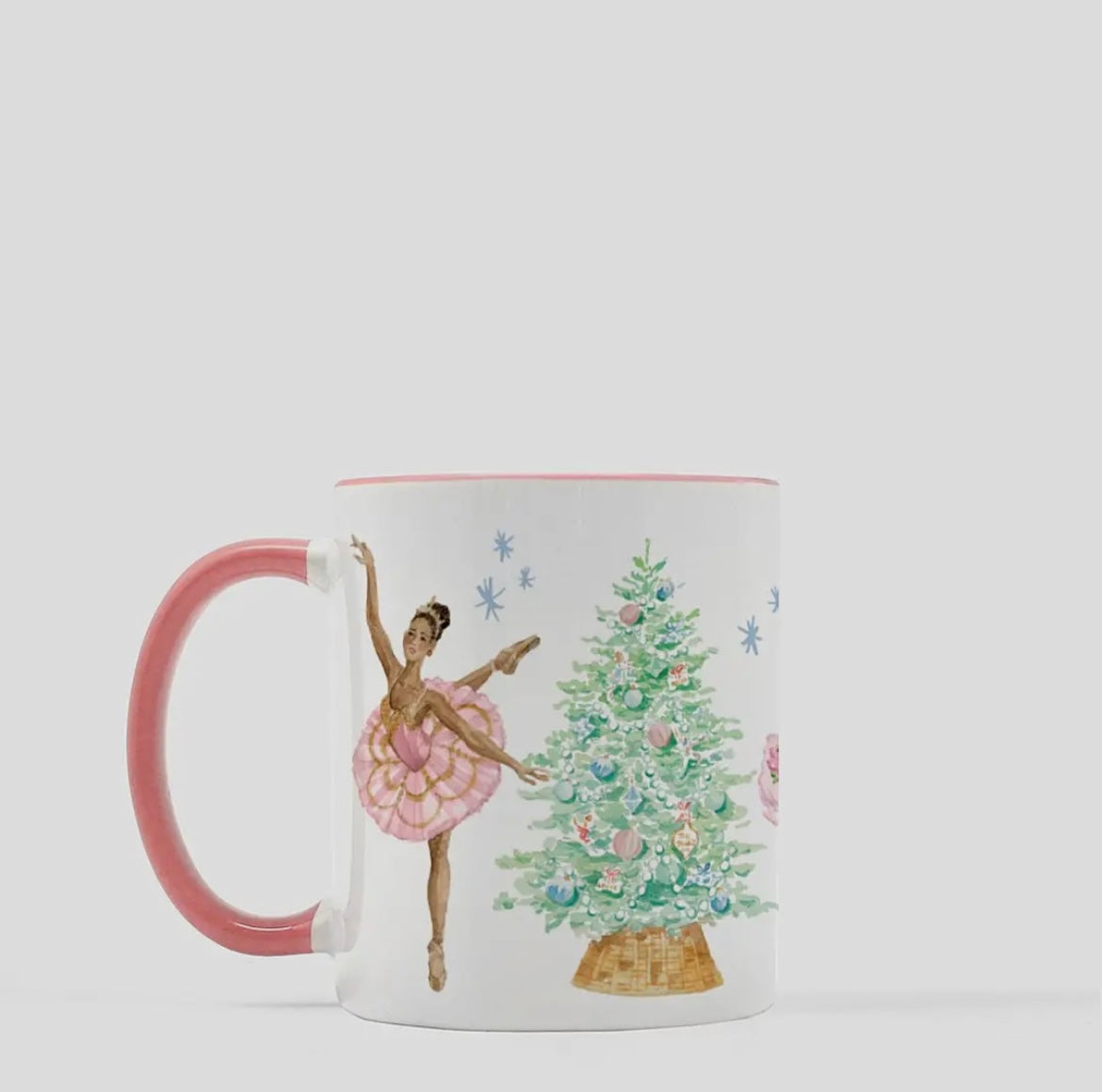 Nutcracker Watercolor Mug Set of 2