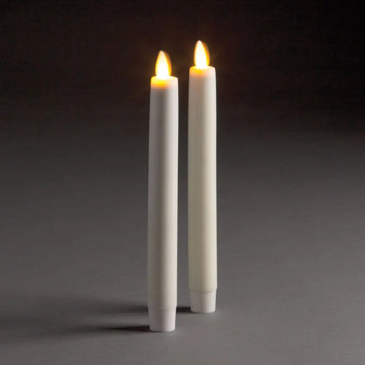 Lightli Moving Flame Tapers 8.5" Set of 2