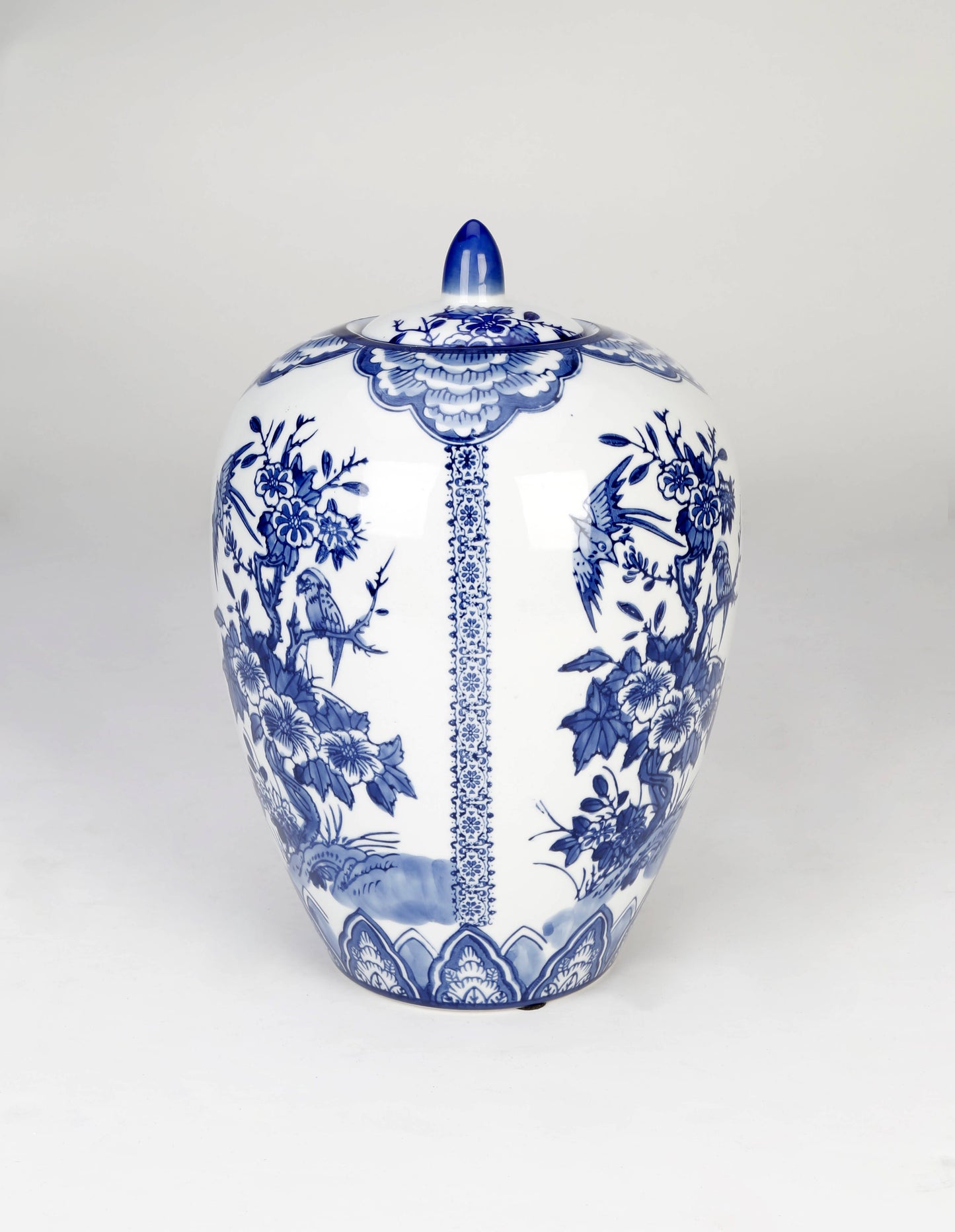 Blue and White Ginger Jar